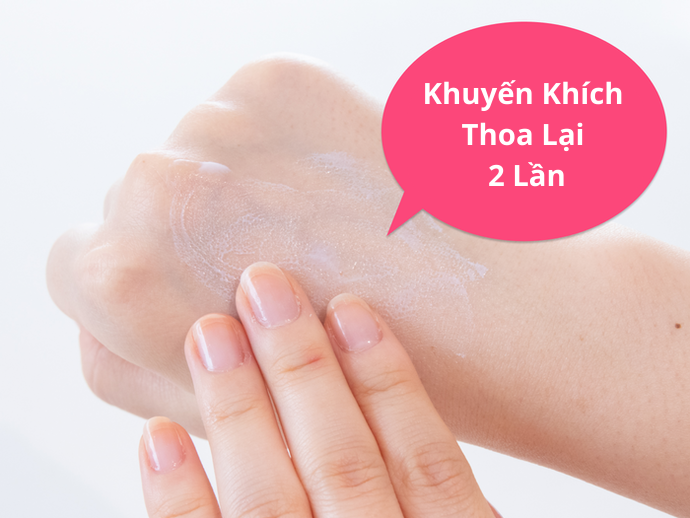 Cách Thoa Kem Chống Nắng Hiệu Quả