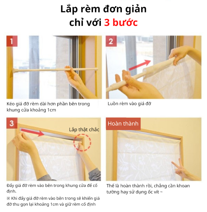 Lưu Ý Khi Lắp Đặt Rèm Cửa