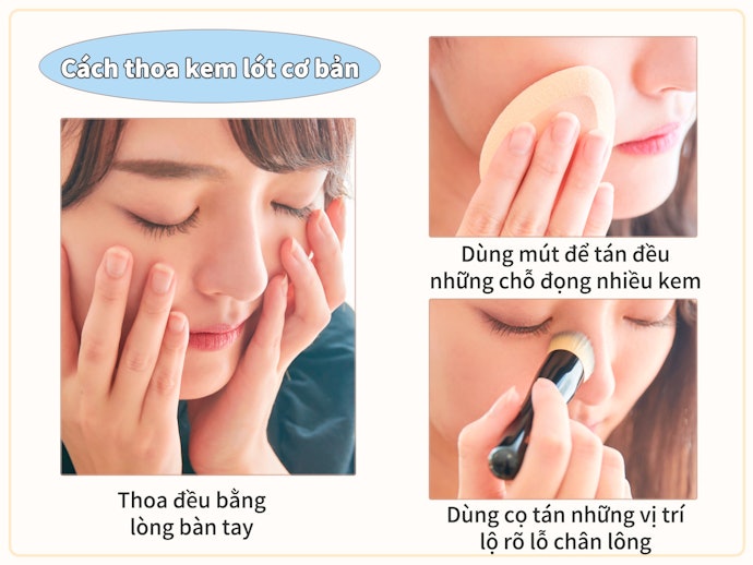 Cách Sử Dụng Kem Lót Cho Da Khô
