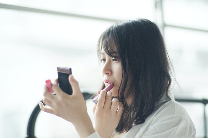 Gương Nhỏ Trang Trí, Dán Lên Điện Thoại, Sổ Tay