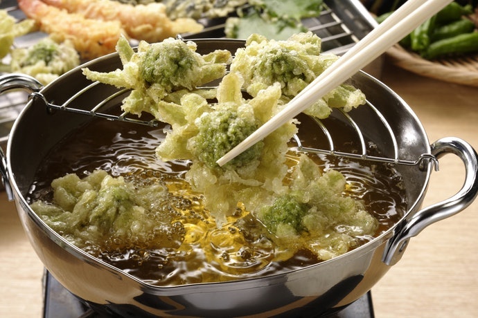 Chiên Giòn Với Bột Tempura