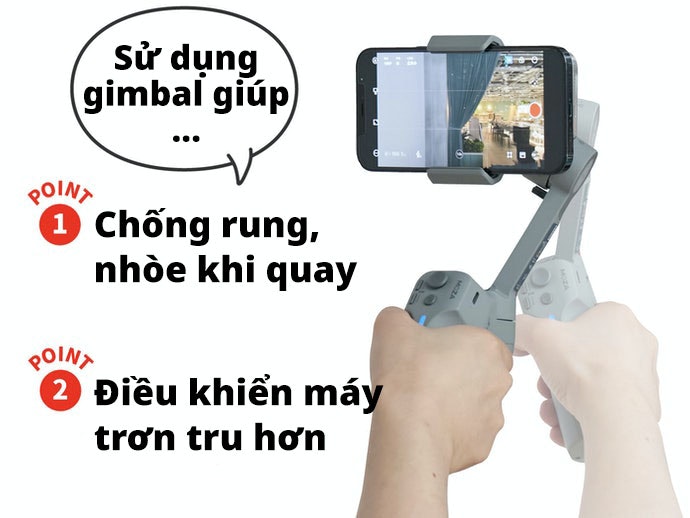 Gimbal Điện Thoại Có Công Dụng Gì?