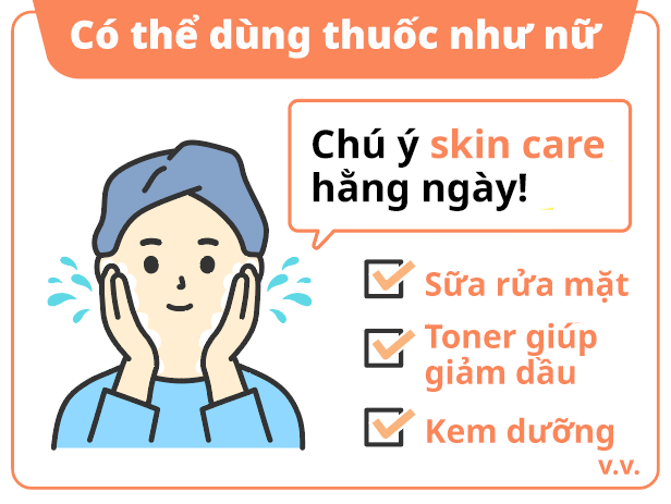 Thuốc Uống Trị Mụn Dành Cho Nam