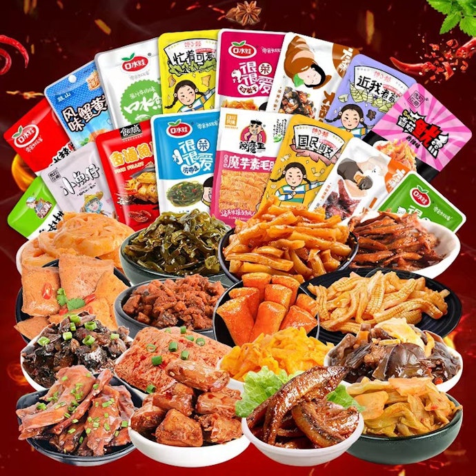Đồ Ăn Vặt Trung Quốc Có Gì Hấp Dẫn?