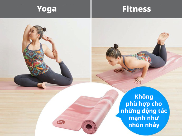 Thảm Yoga Dùng Tập Fitness Có Được Không?