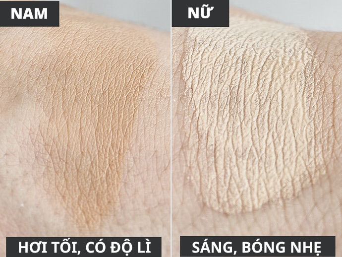 Kem Nền Cho Nam Và Nữ Có Khác Nhau?
