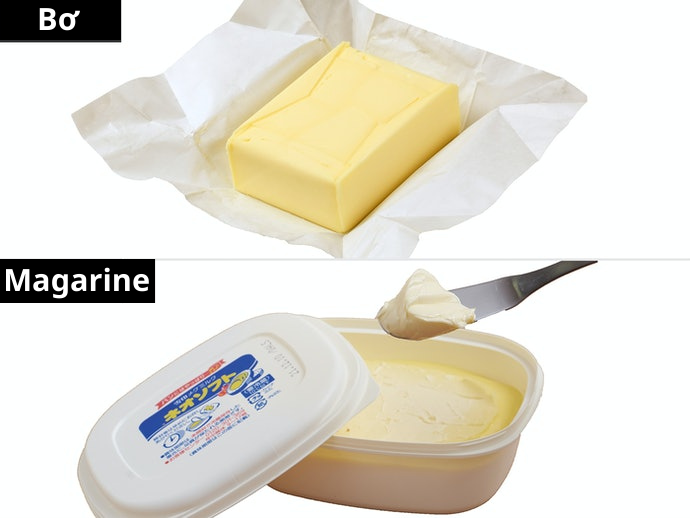 Sự Khác Giữa Bơ Magarine Và Bơ Động Vật