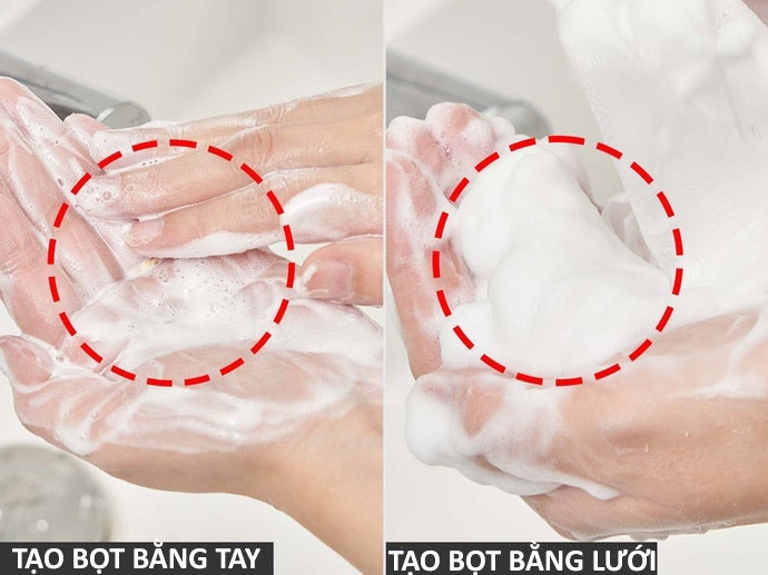 Ưu Điểm Khi Sử Dụng Lưới Tạo Bọt Rửa Mặt