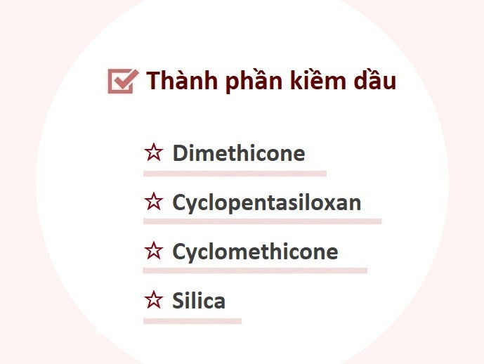 Để Kiềm Dầu, Giữ Make Up Lâu Trôi, Chọn Kem Lót Gắn Nhãn Cho Da Dầu, Chứa Chất Hút Dầu Như Silica, Dimethicone, v.v.