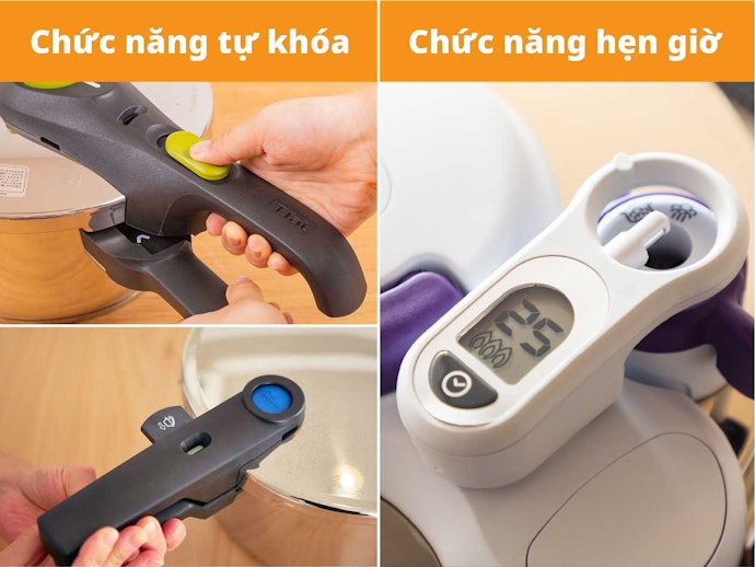 Chức Năng Tự Khóa An Toàn Và Chế Độ Hẹn Giờ Cho Người Hay Quên