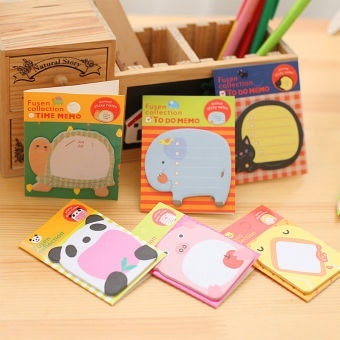 Kiểu Dáng Và Hình Nền Của Giấy Note Cute, Hợp Sở Thích; Có Dòng Kẻ Dễ Viết Thẳng Hàng Hơn