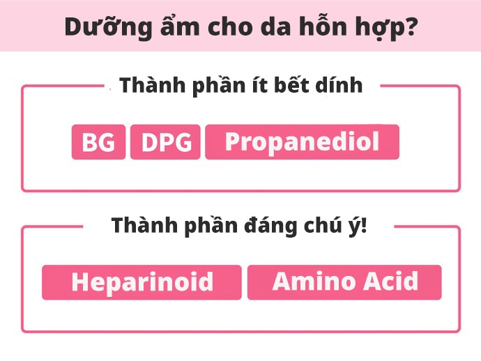 Chọn Toner Bổ Sung Độ Ẩm cho Da, Không Gây Bết Dính