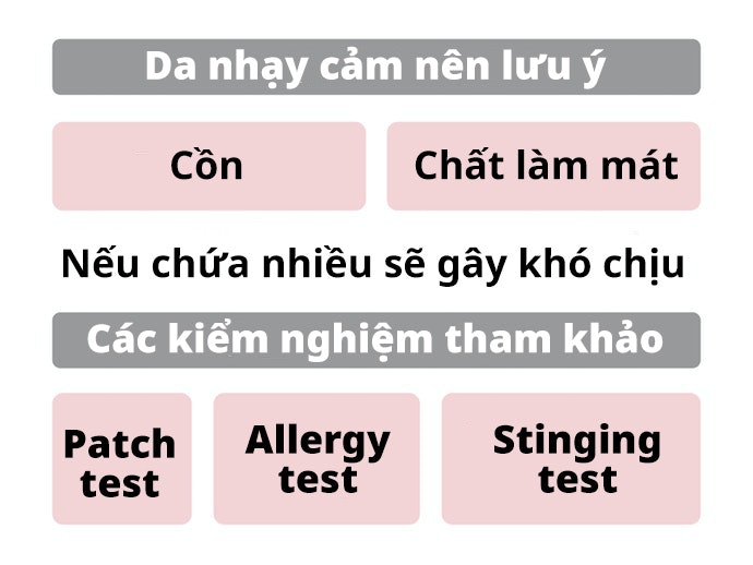 Chọn Sản Phẩm Dịu Nhẹ Và Lành Tính Với Da Nhạy Cảm