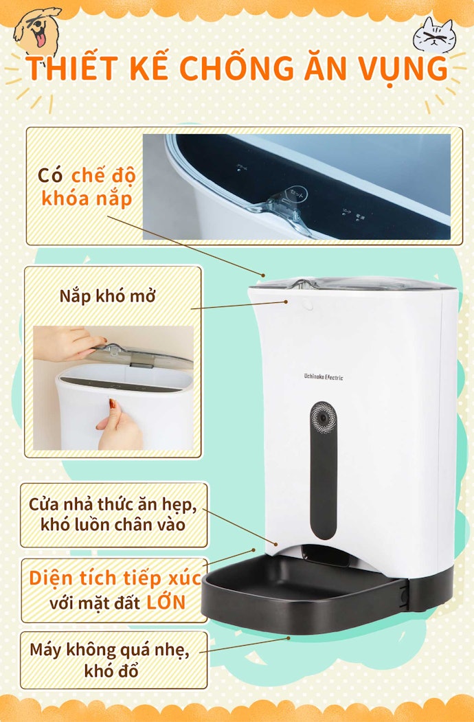 Chọn Máy Có Các Biện Pháp Chống Ăn Vụng