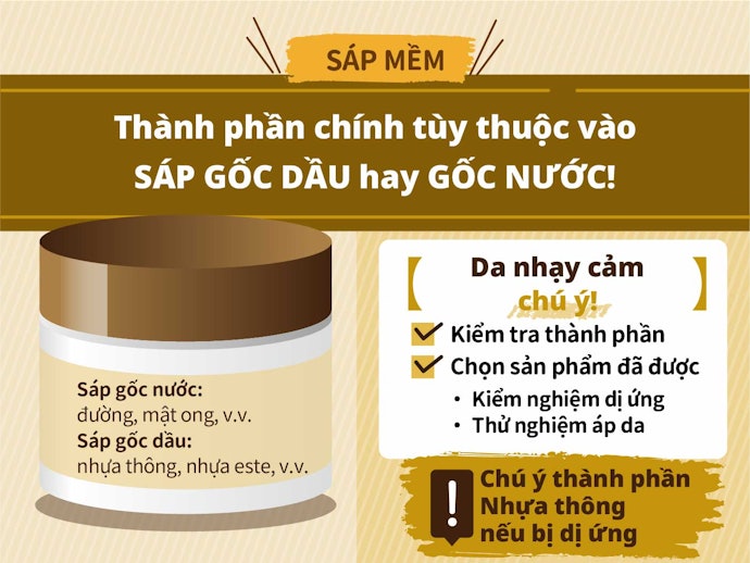 Sử Dụng Mẫu Thử Và Chọn Sáp Đã Được Thử Nghiệm Dị Ứng
