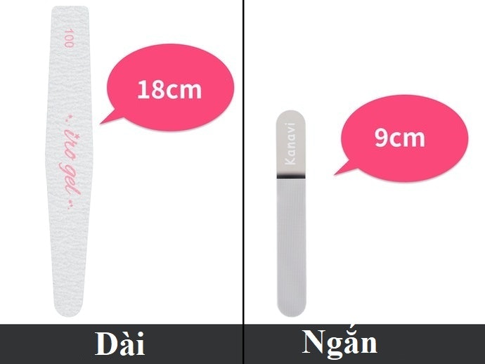 Độ Dài Của Dũa Móng