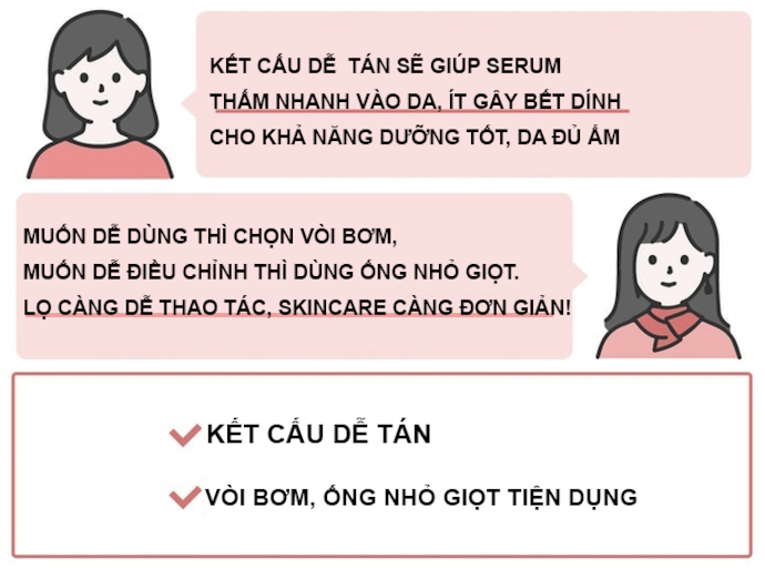 Nên Chọn Kết Cấu Dễ Tán Và Lưu Ý Lọ Đựng