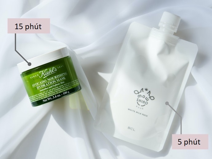 Mặt Nạ Khác Nhau Sẽ Có Thời Gian Đắp Khác Nhau