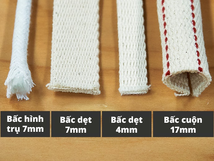 Chọn Bấc Dẹt 21mm Khi Cần Chiếu Sáng Bàn Làm Việc
