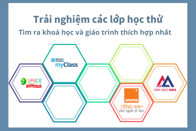 Trải Nhiệm Nhiều Khoá Học Để Tìm Lớp Phù Hợp Nhất