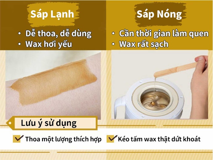 Sáp Nóng Giúp Tẩy Lông Sạch Hơn Nhưng Nếu Chưa Quen Nên Chọn Sáp Lạnh