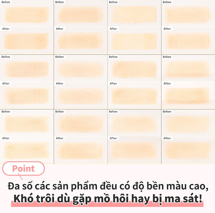Chọn Loại Khó Trôi Bởi Mồ Hôi Hay Bã Nhờn