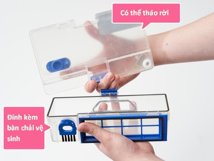 Chọn Sản Phẩm Dễ Vệ Sinh, Có Thể Tháo Rời Ngăn Rác