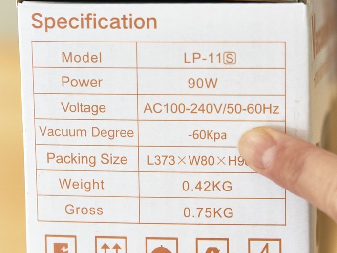Máy Hút Chân Không Có Công Suất Khử Khí Từ -60Kpa
