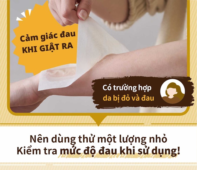 Thử Một Vùng Nhỏ Trên Da Để Kiểm Tra Khả Năng Chịu Đau
