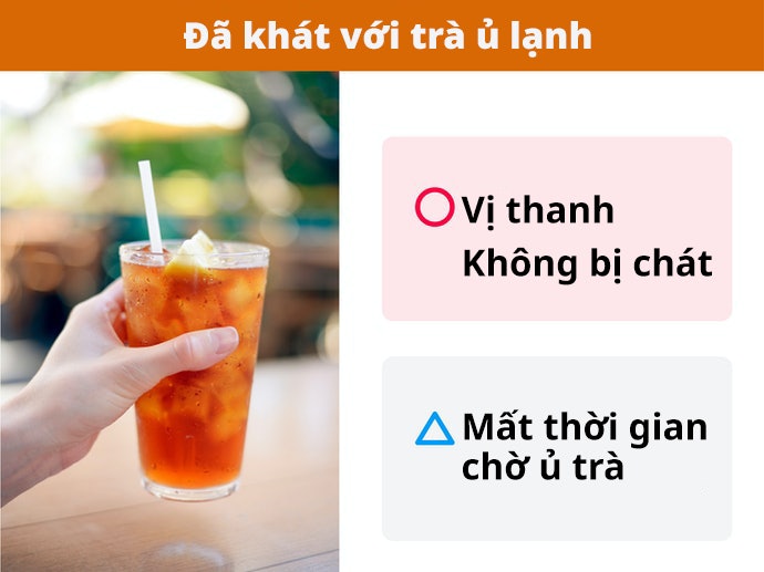 Trà Ủ Lạnh - Giữ Được Hương Vị Tự Nhiên, Dễ Uống