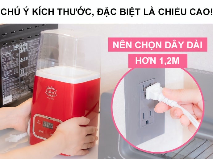 Kiểm Tra Kích Thước Của Máy Và Độ Dài Của Dây Điện