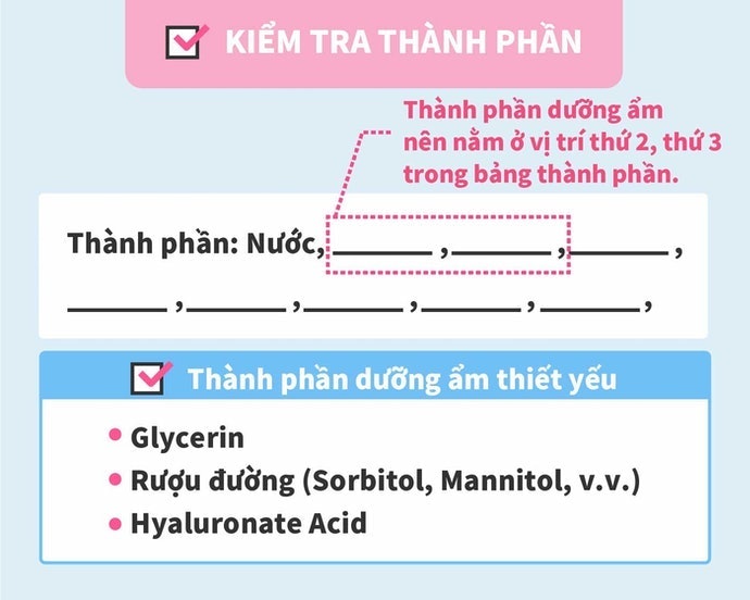 Da Dầu Cũng Không Được Bỏ Qua Thành Phần Dưỡng Ẩm