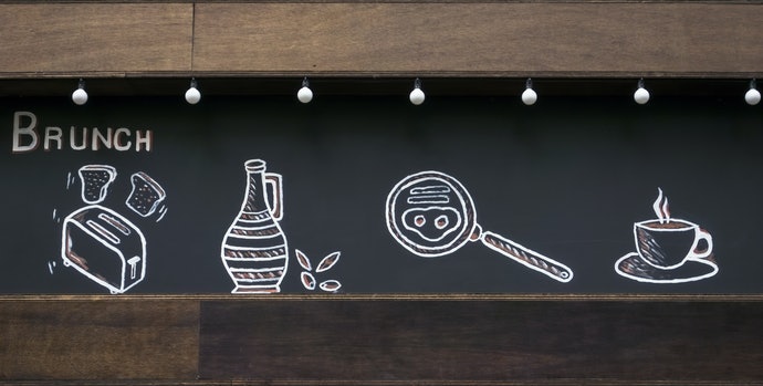 Decal Chủ Đề Ẩm Thực Hoặc Chữ Viết