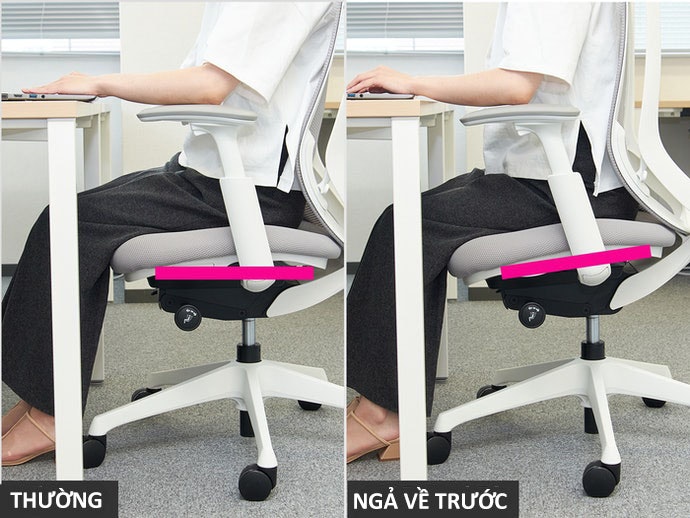 Khả Năng Hỗ Trợ Ngồi Nghiêng Người Về Phía Trước
