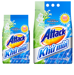 Bột Giặt Attack: Khử Mùi, Kháng Khuẩn, Không Ngại Ngày Mưa