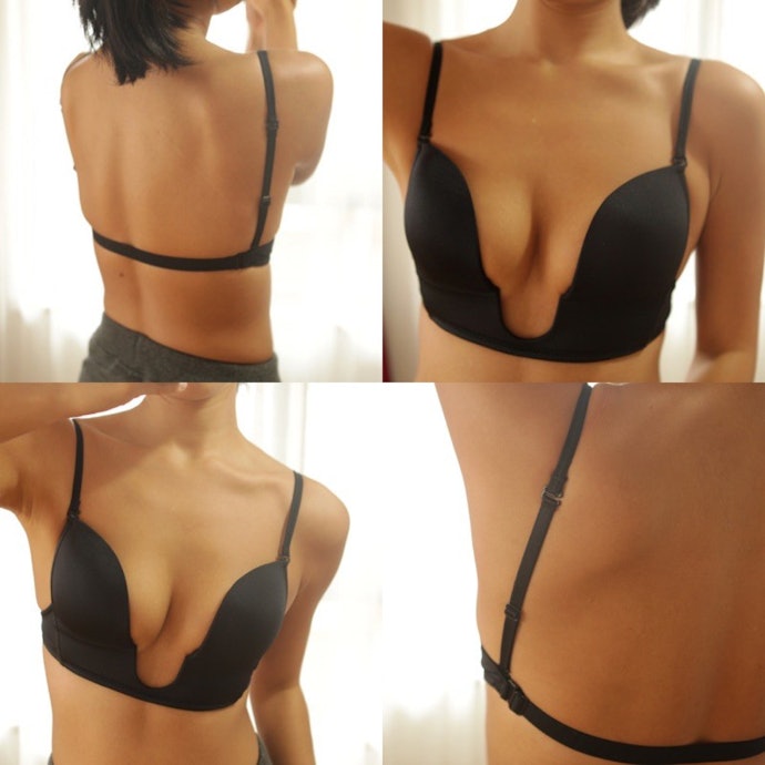 Trang Phục Với Phần Cổ, Lưng Khoét Sâu: Chọn Deep Plunge Bra