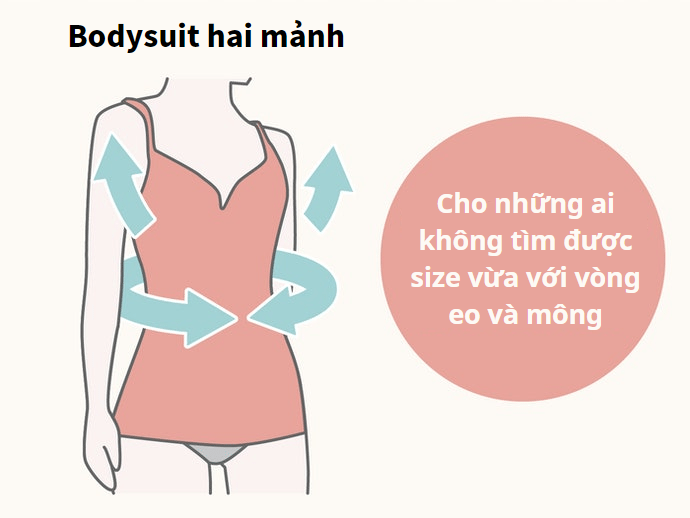 Bodysuit Hai Mảnh: Tiện Lợi, Dễ Mặc