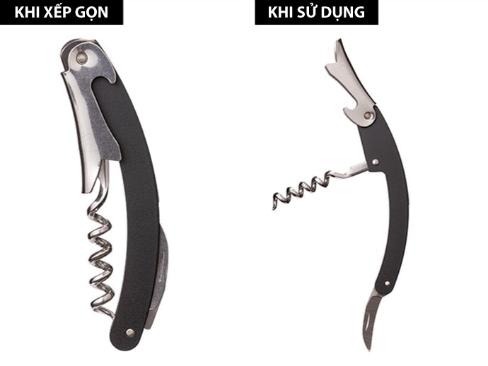 Sommelier Knife: Đồ Khui Rượu Dành Cho Người Dùng Chuyên Nghiệp