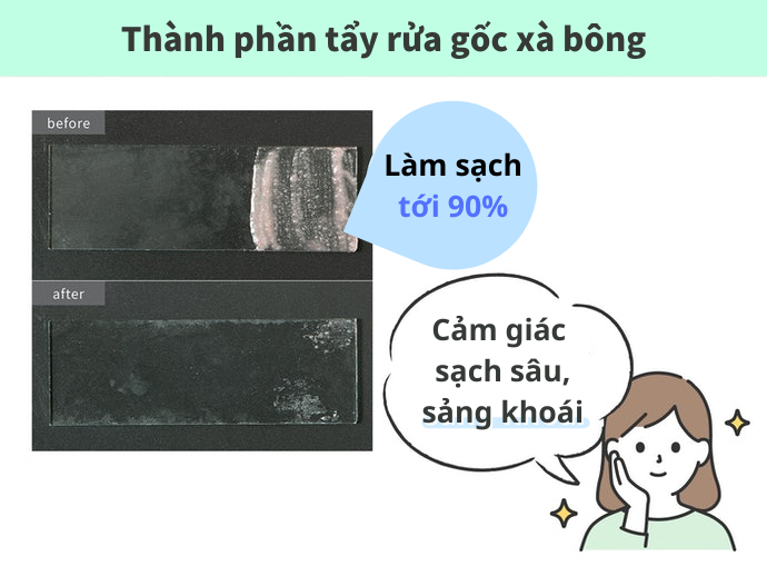 Sản Phẩm "Gốc Xà Phòng" Làm Sạch Bụi Bẩn Và Bã Nhờn