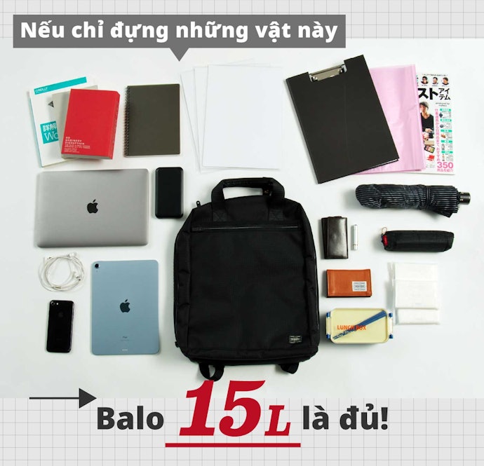 Lựa Chọn Dung Tích Của Balo