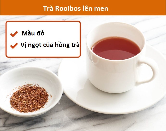 Trà Rooibos Đỏ - Vị Ngọt Và Thơm Giống Hồng Trà