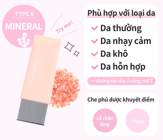 Kem Nền Khoáng: Nhẹ Dịu Trên Làn Da Nhạy Cảm