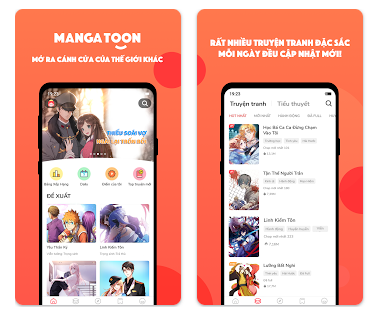 App Nhiều Truyện Tranh, Tiểu Thuyết, Thích Hợp Cho Tuổi Teen