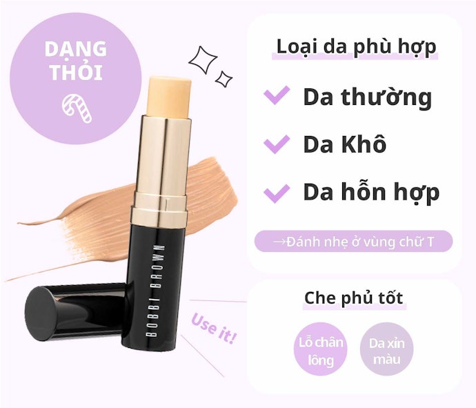 Dạng Thỏi: Nhỏ Gọn, Dễ Mang Theo