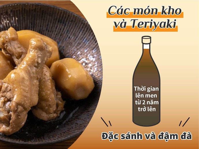Món Hầm, Nướng Teriyaki: Loại Đậm Đặc, Có Thời Gian Lên Men Trên 2 Năm
