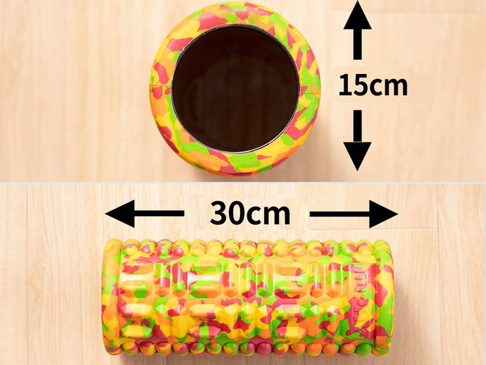 Thư Giãn Toàn Bộ Cơ Thể: Foam Roller Dài 30cm & Đường Kính 15cm