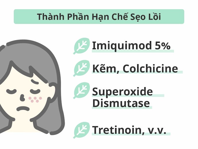 Thành Phần Giảm Tăng Sinh Collagen: Hạn Chế Hình Thành Sẹo Lồi