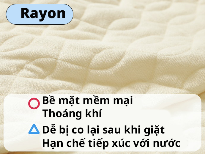 Rayon: Độ Hút Ẩm Cao, Thoáng Khí
