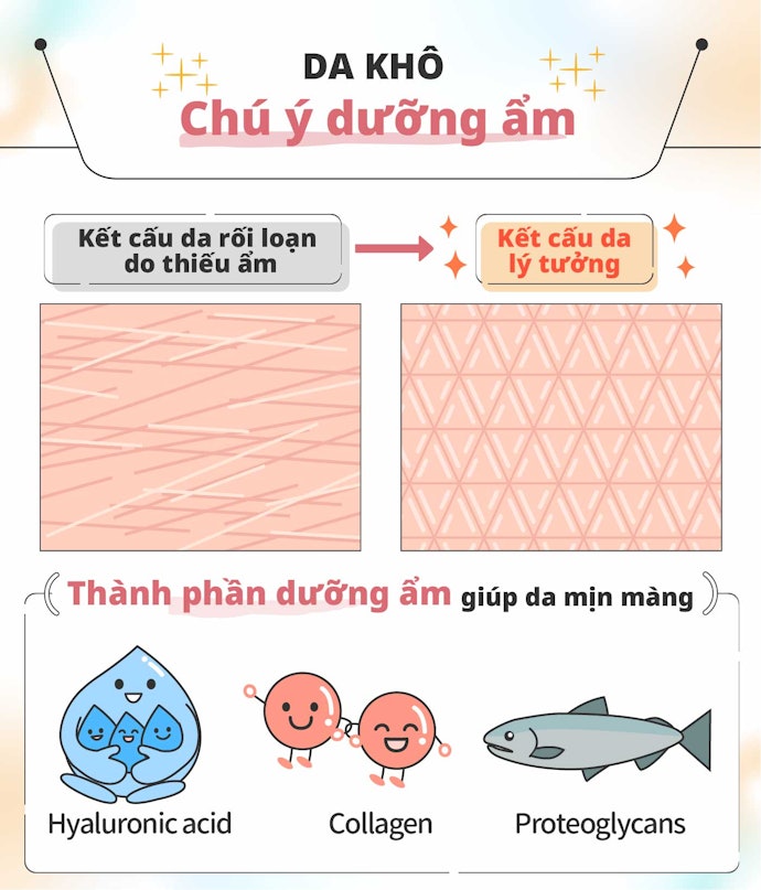 Da Khô: Chú Ý Đến Các Thành Phần Dưỡng Ẩm
