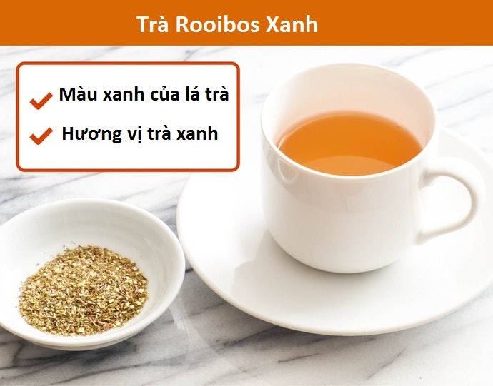 Trà Rooibos Xanh - Hương Vị Tươi Mát Giống Với Trà Xanh